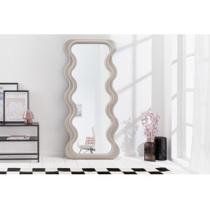 CURVY modern tükör - beige/pink/zöld/fehér - 160cm