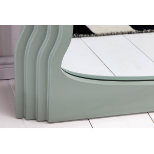 WAVE modern tükör - beige/pink/zöld 160cm