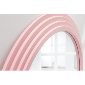 WAVE modern tükör - beige/pink/zöld 160cm