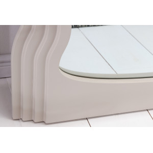 WAVE modern tükör - beige/pink/zöld 160cm