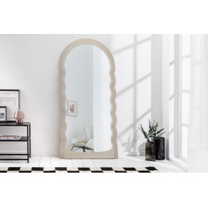 WAVE modern tükör - beige/pink/zöld 160cm