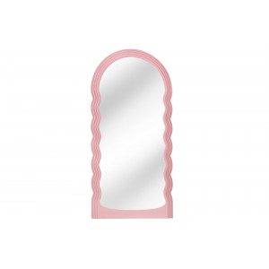 WAVE modern tükör - beige/pink/zöld 160cm