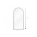 ARTDECO modern tükör - fekete/beige/zöld 160cm