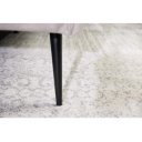 NOBLESSE exkluzív bársony kanapé - pezsgő - 225cm