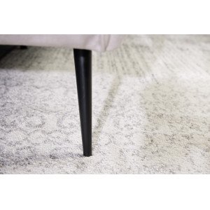 NOBLESSE exkluzív bársony kanapé - pezsgő - 225cm