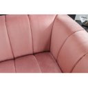 NOBLESSE exkluzív bársony kanapé - mályva - 225cm