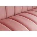 NOBLESSE exkluzív bársony kanapé - mályva - 225cm