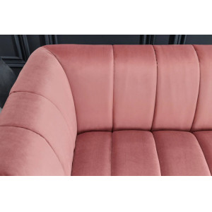 NOBLESSE exkluzív bársony kanapé - mályva - 225cm