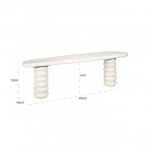 BLOOMSTONE design TV-állvány -170cm