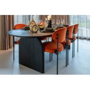 HUDSON  prémium  mangófa étkezőasztal - 200/235cm Étkezőasztalok