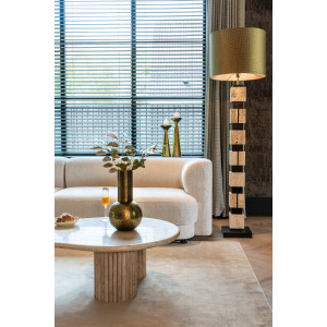 LA CANTERA prémium travertin dohányzóasztal - 150cm
