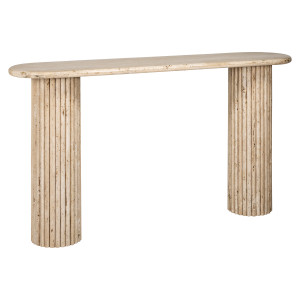 LA CANTERA prémium travertin konzolasztal - 160cm