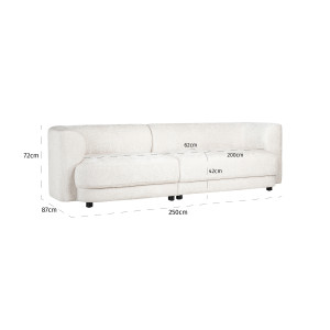 PAVIANA prémium kanapé - 250cm