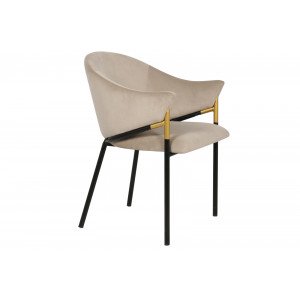 JOSTON prémium bársony szék- khaki RICHMOND