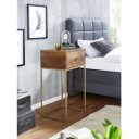 DELION tömör mangófa éjjeliszekrény