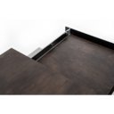 BARRET bővíthető design étkezőasztal - rozsda