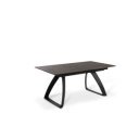 BARRET bővíthető design étkezőasztal - rozsda