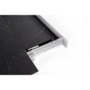 BARRET bővíthető design étkezőasztal - sötét márvány