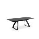 BARRET bővíthető design étkezőasztal - sötét márvány