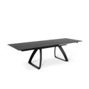 BARRET bővíthető design étkezőasztal - sötét márvány