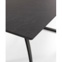 BARRET bővíthető design étkezőasztal - szürke