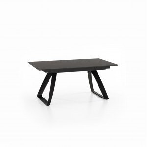 BARRET bővíthető design étkezőasztal - szürke
