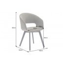 NORDIC STAR design szék - zöld