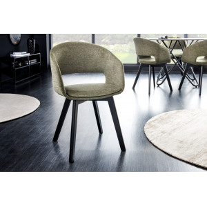 NORDIC STAR design szék - zöld INVICTA