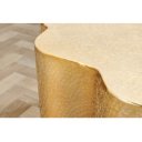 SECTION design fém dohányzóasztal - arany