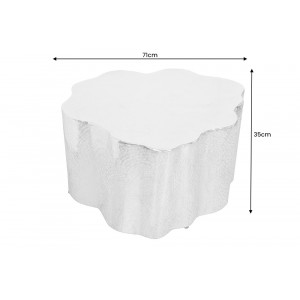 SECTION design fém dohányzóasztal - arany