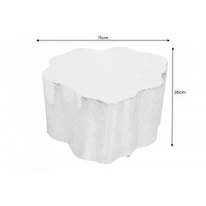 SECTION design fém dohányzóasztal - arany