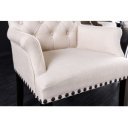 CASTLE DELUXE elegáns karfás prémium szék - beige