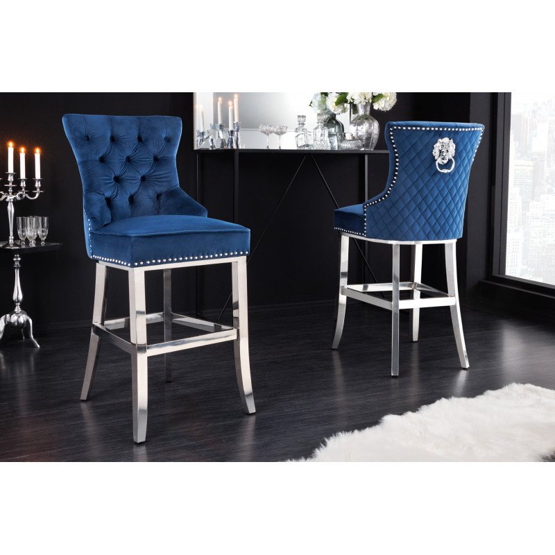 LION exkluzív bárszék - kék