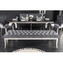 MODERN BAROCK luxus ülőpad - szürke - 165cm