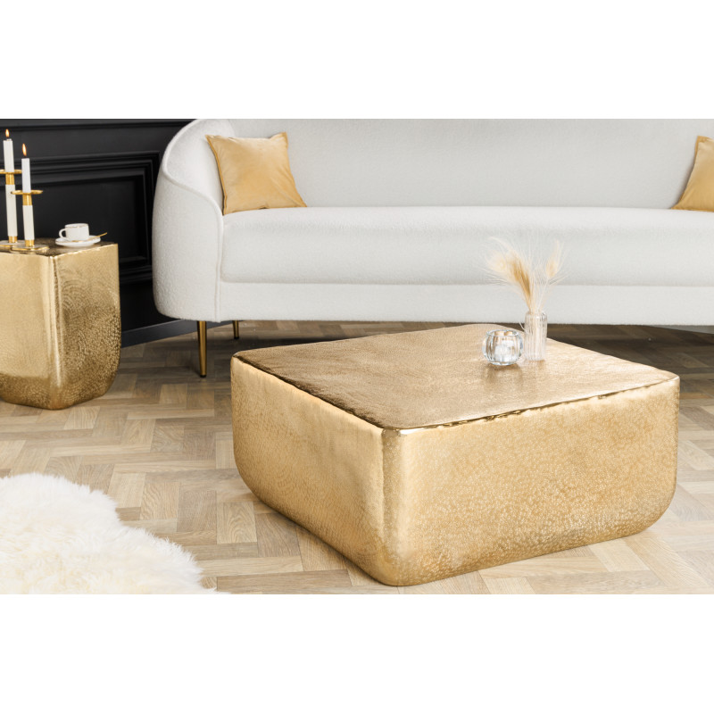 UNIT design fém dohányzóasztal - arany - 70cm