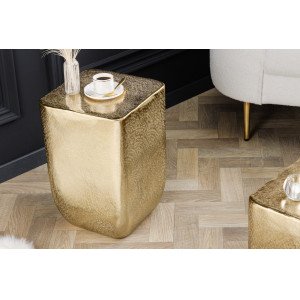 UNIT design fém lerakóasztal - arany - 45cm INVICTA