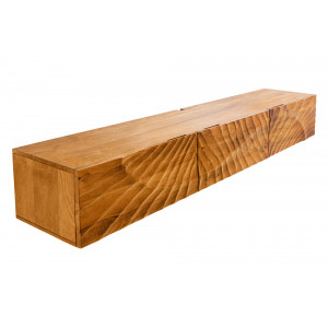 ELIXYR design mangófa fali TV-szekrény - 160cm - barna