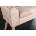 SCARLETT design bársony ülőpad - beige