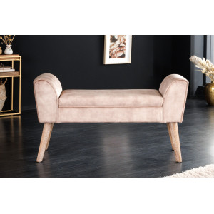 SCARLETT design bársony ülőpad - beige