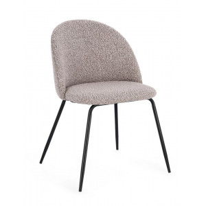TANYA modern boucle szék - szürke