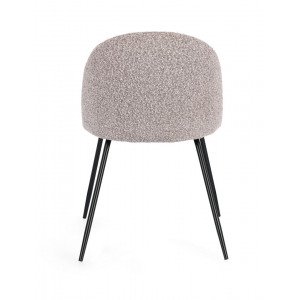 TANYA modern boucle szék - szürke