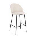 TANYA modern boucle bárszék - beige