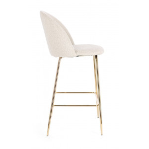 TANYA modern boucle bárszék - beige
