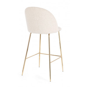 TANYA modern boucle bárszék - beige
