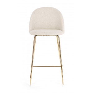 TANYA modern boucle bárszék - beige