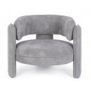 TAISHA design fotel - szürke/kék/beige