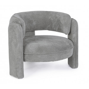 TAISHA design fotel - szürke/kék/beige