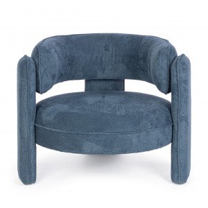 TAISHA design fotel - szürke/kék/beige