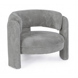 TAISHA design fotel - szürke/kék/beige