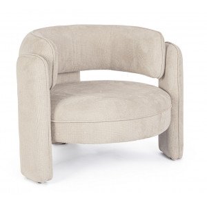 TAISHA design fotel - szürke/kék/beige